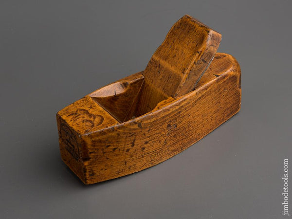 2 3/4 x 7 3/4 inch ISRAEL WHITE Compassed Smooth Plane circa 1831-45 Philadelphia, PA  - 78858