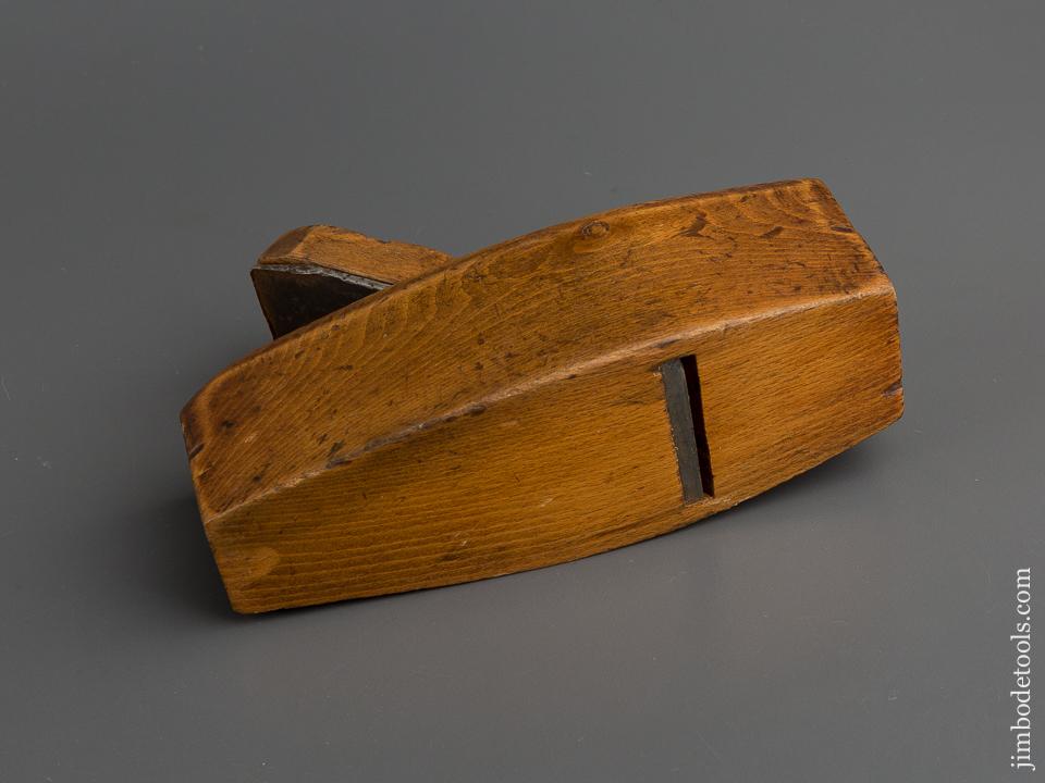 2 3/4 x 7 3/4 inch ISRAEL WHITE Compassed Smooth Plane circa 1831-45 Philadelphia, PA  - 78858