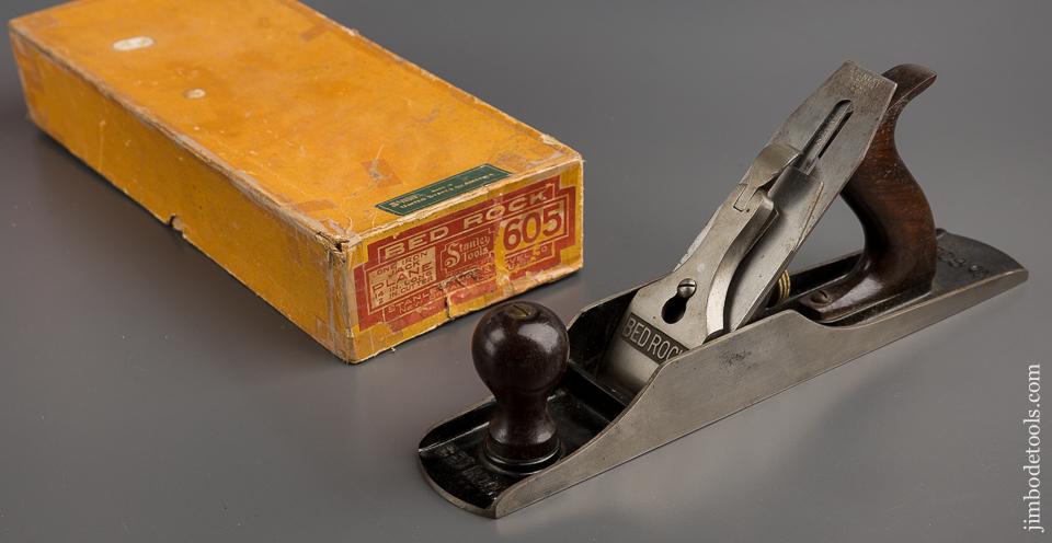 Awesome STANLEY No. 605 BEDROCK Jack Plane MINT in Original Box UNUSED! - 78867