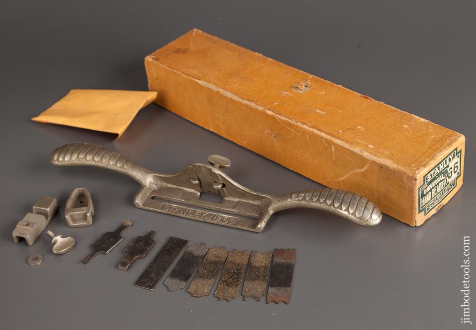 STANLEY No. 66 Hand Beader 100% COMPLETE in Original Box - 78876