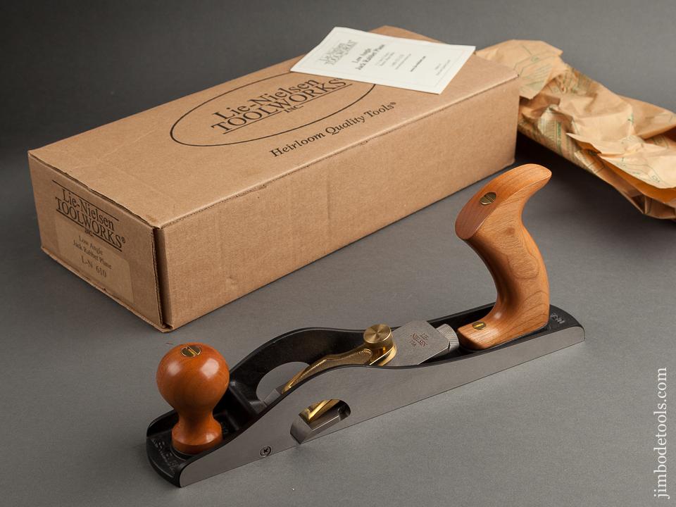 LIE-NIELSEN L-N 610 Low Angle Jack Rabbet Plane MINT in Original Box - 78878