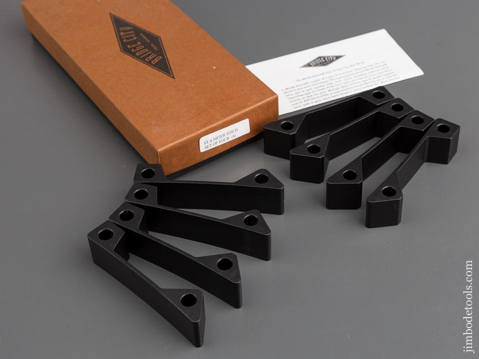 BRIDGE CITY TOOL WORKS ST-4 Miter Stitch Set of Four MINT in Original Box - 78800