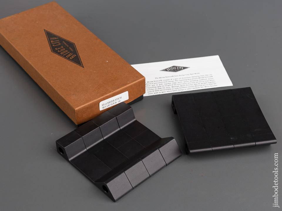 BRIDGE CITY TOOL WORKS ST-4 Miter Stitch Set of Four MINT in Original Box - 78800
