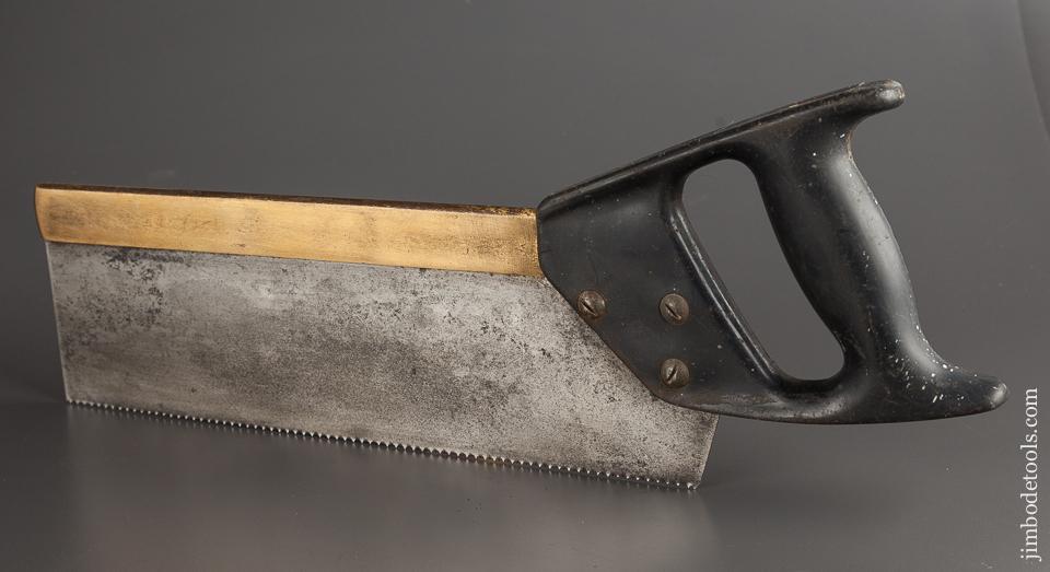 Freshly Sharpened! STANLEY 13 point 12 inch Rip Brass Back Dovetail Saw - 78888R