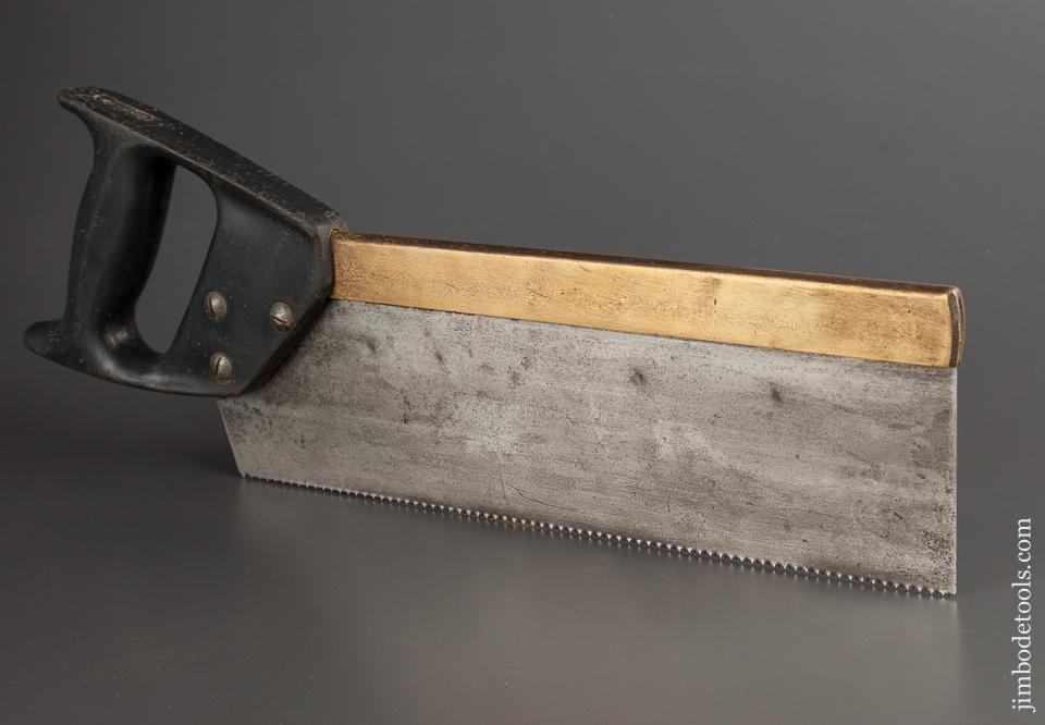Freshly Sharpened! STANLEY 13 point 12 inch Rip Brass Back Dovetail Saw - 78888R