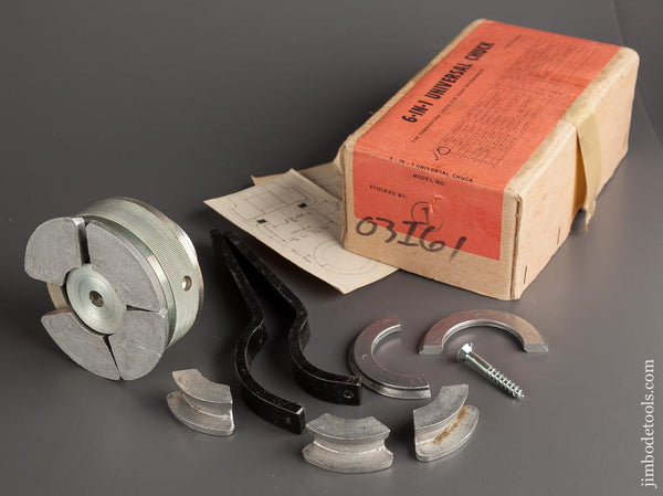 HATTERSLEY AND DAVIDSON No. One 6-IN-1 Universal Lathe Chuck in Original Box - 78891R