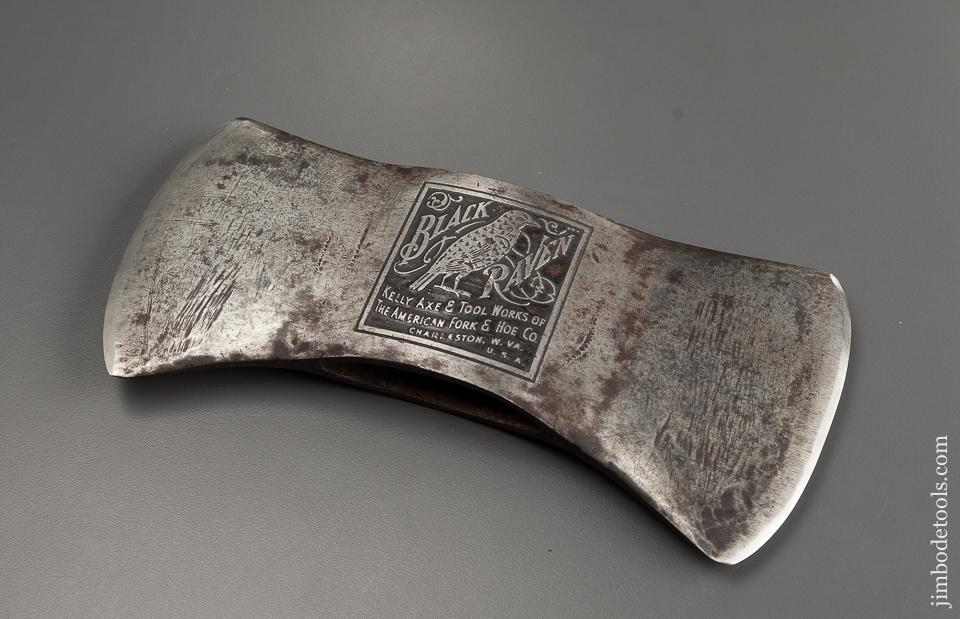 Crisp Three Pound KELLY BLACK RAVEN Double Bit Axe - 78901R 