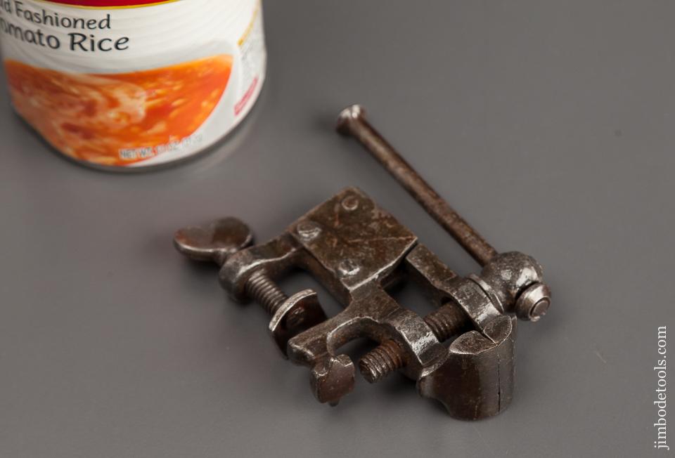 Early Ornate Antique Miniature Bench Vise - 78909R