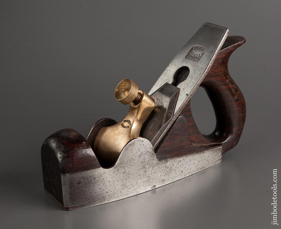 Early NORRIS No. 5 Dovetailed Steel and Rosewood Smooth Plane - 78929R