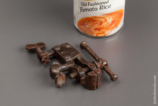 Early Ornate Antique Miniature Bench Vise - 78938R