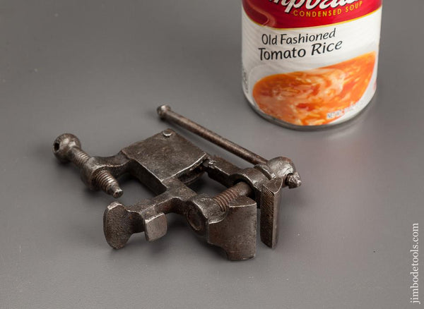 Early Ornate Antique Miniature Bench Vise - 78939R