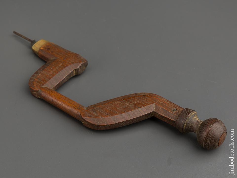 Miniature European Bit Brace with Buffalo Horn Ferrule - 78960R