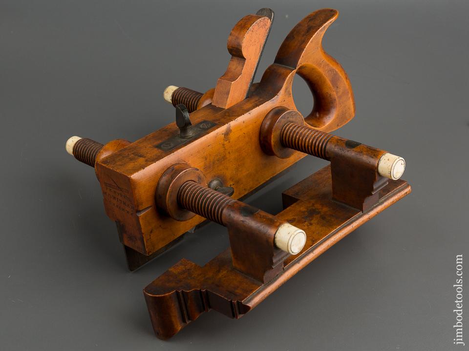 OHIO TOOL CO No. 105 Solid Boxwood Plow Plough Plane circa 1851-1913 EXTRA FINE - 78961RU