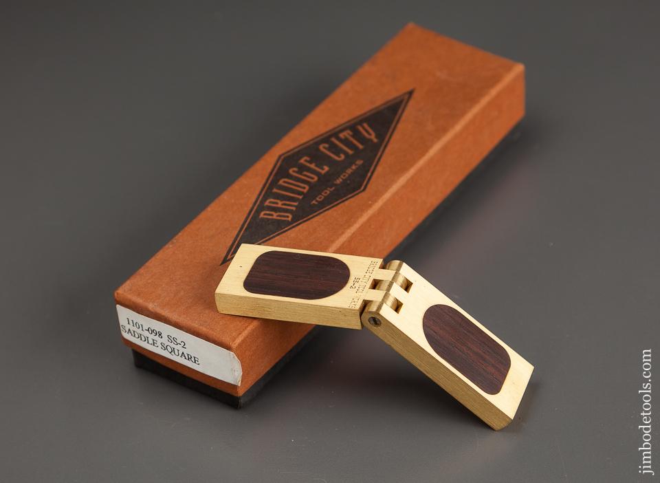 BRIDGE CITY TOOL WORKS SS-2 Saddle Square MINT in Original Box - 78749