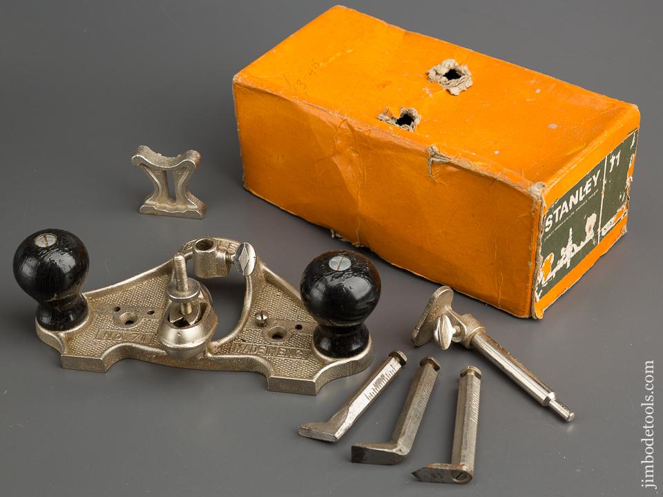 STANLEY No. 71 Router Plane 100% COMPLETE in Original Box - 78976R
