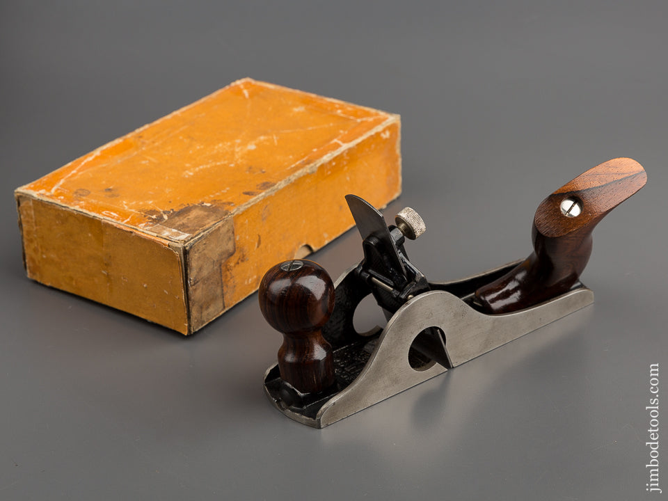 STANLEY No. 85 Rabbet Cabinet Scraper with Tilt Handle MINT in Original Box T Logo circa 1907 - 78977R