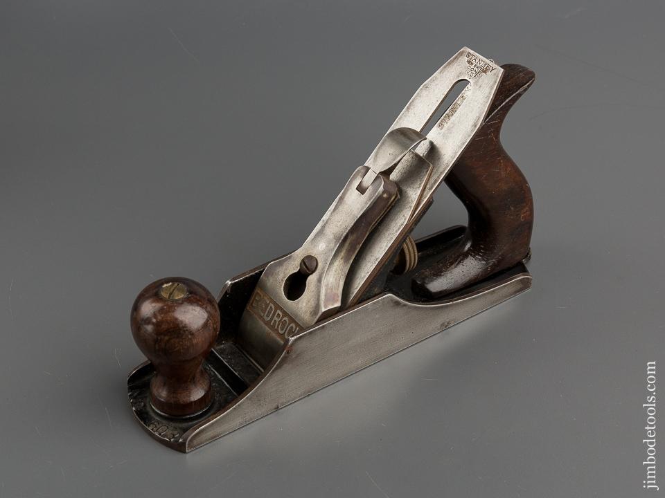 Super Fine! STANLEY No. 603C BEDROCK Flat Top Smooth Plane Type 6 ca. 1912-21 - 79000R