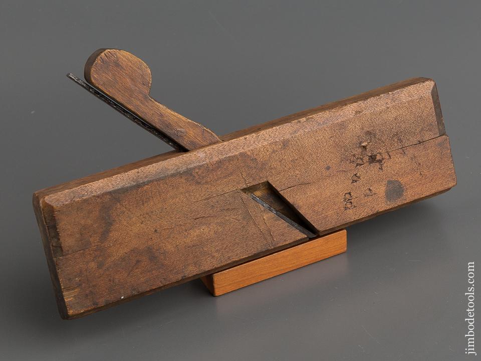 Clean and Fine 9 7/8 inch Yellow Birch Molding Plane by F*NICHOLSON LIVING*IN WRENTHAM (ca. 1683-1753)- 79003R