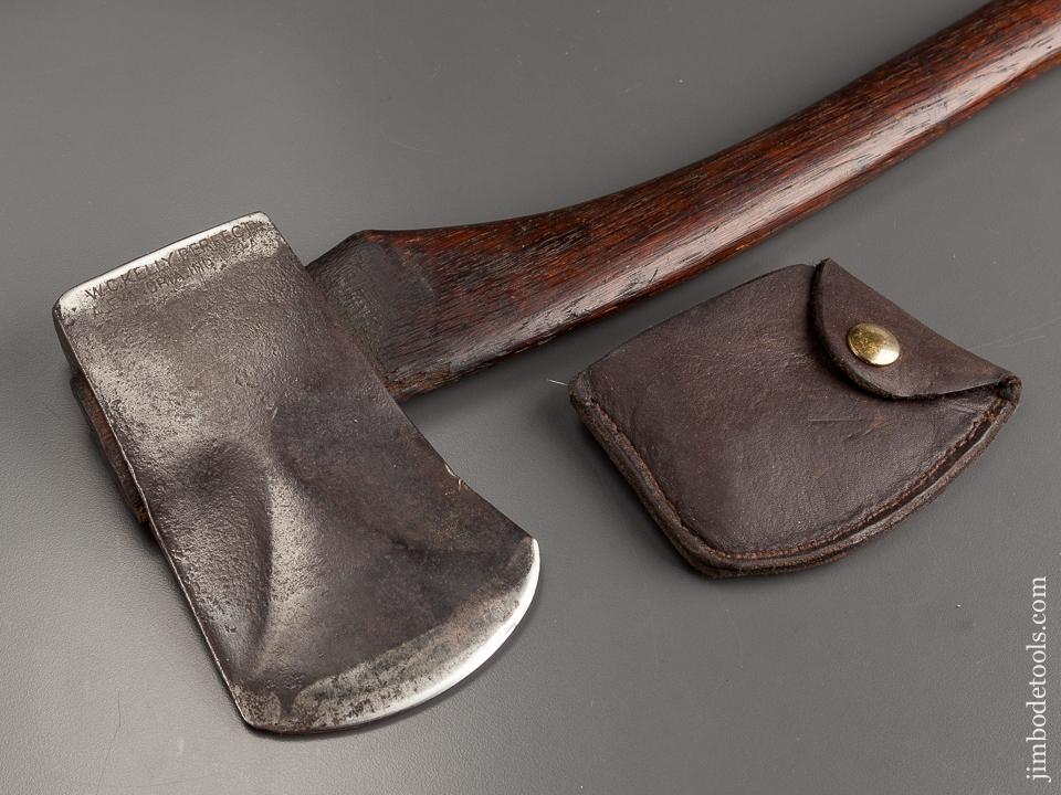 Early Two pound KELLY PERFECT Axe with Phantom Bevels and Leather Sheath - 79020
