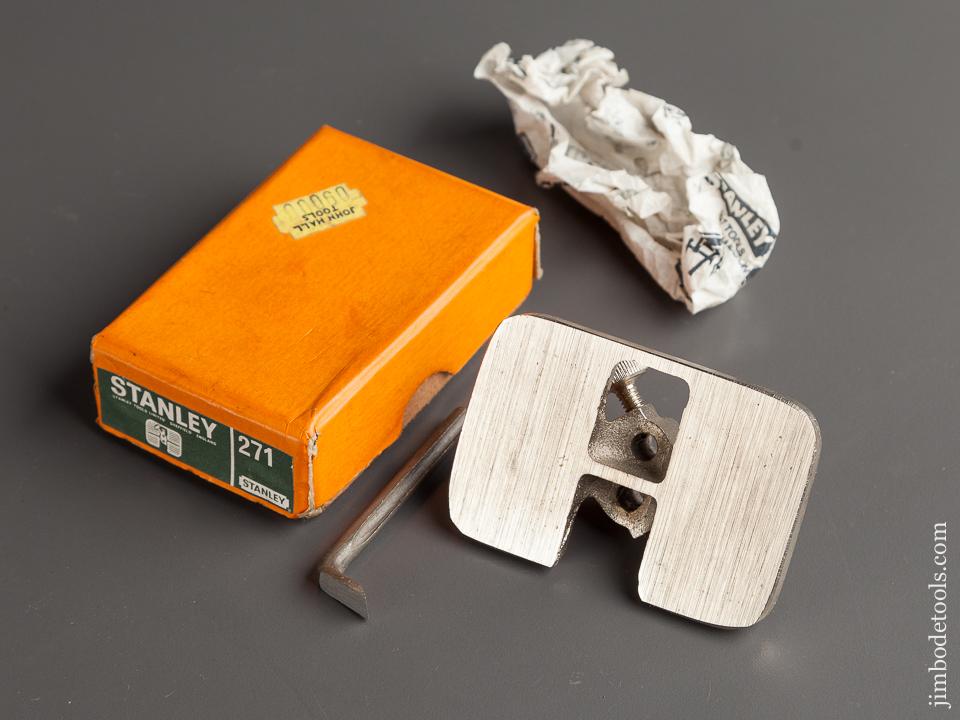 STANLEY No. 271 Miniature Router Plane MINT in Original Box - 79031