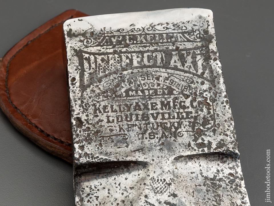 3 1/2 pound 4 x 7 inch KELLY PERFECT Axe with Leather Sheath - 79040