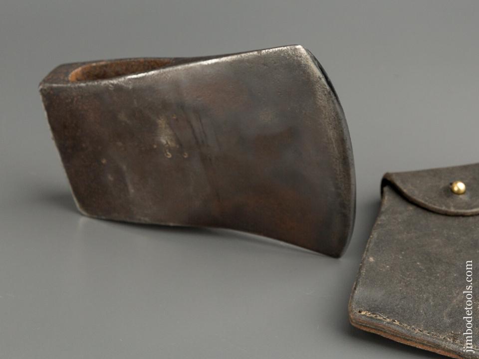 Top of the Line! 3 1/2 pound 5 x 7 inch COLLINS LEGITIMUS Axe with Leather Sheath - 79042
