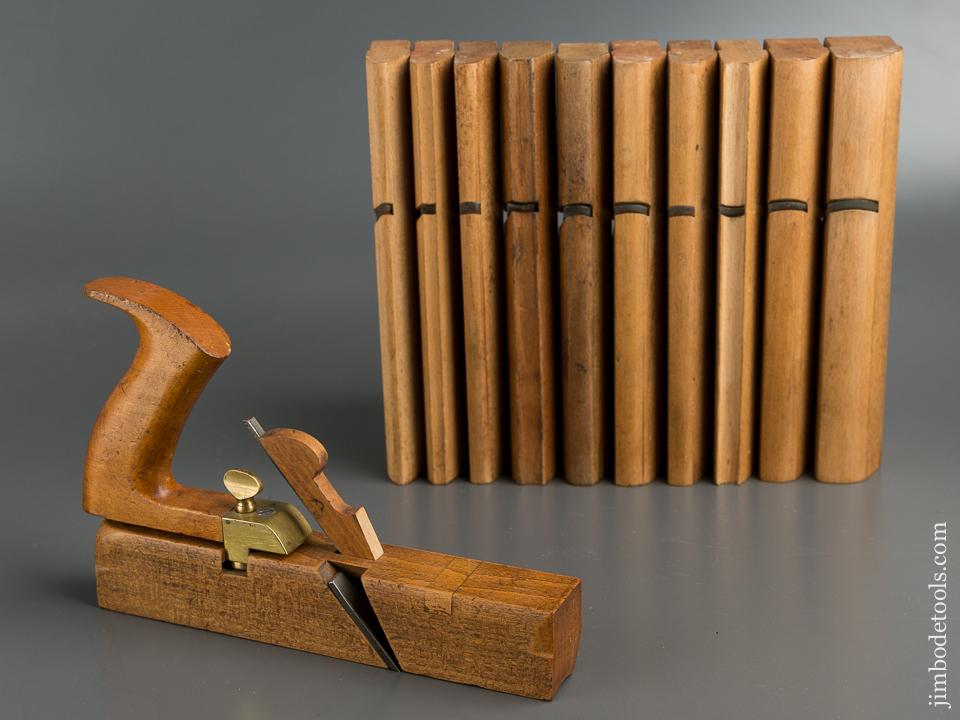 RARE Set of MULTIFORM Hollows & Rounds Handle and Eleven Planes FINE - 79064