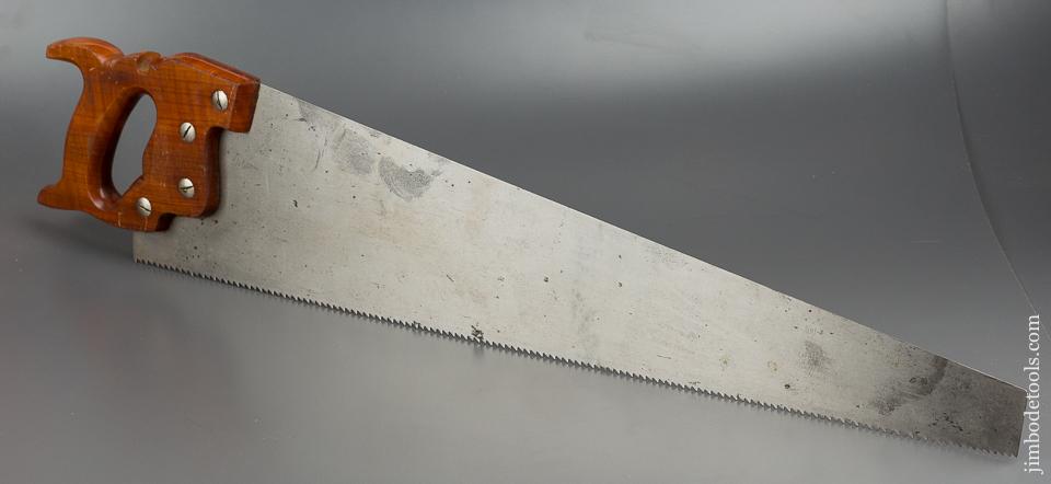 5 1/2 point 26 inch Rip ATKINS PERFECTION No. 65 Hand Saw LIKE NEW - 79077