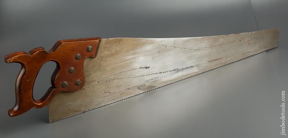 LIKE NEW 10 point 26 inch Crosscut DISSTON D8 Hand Saw - 79080