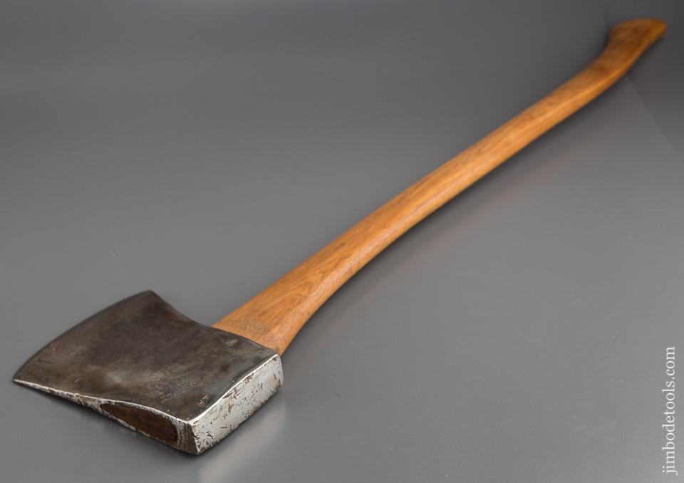 RARE Four pound KELLY REGISTERED No. 84603 Axe with Leather Sheath FINE - 79117