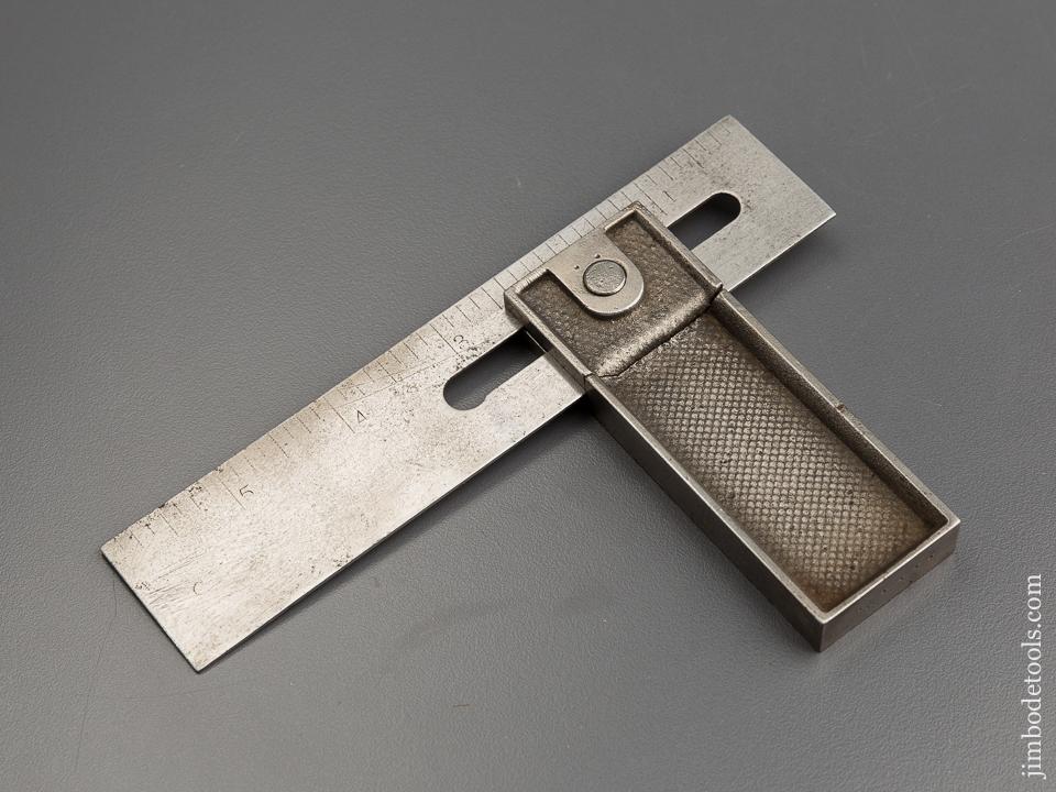 RARE Six inch STANLEY No. 14 Type One Try Square - 79139