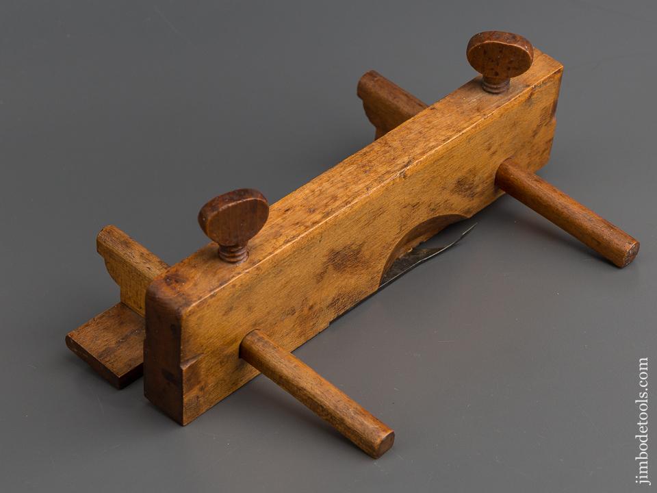 Unusual Light Duty Plow Plane by A. FISH LOWELL Possibly Fillet Cutter - 79149U