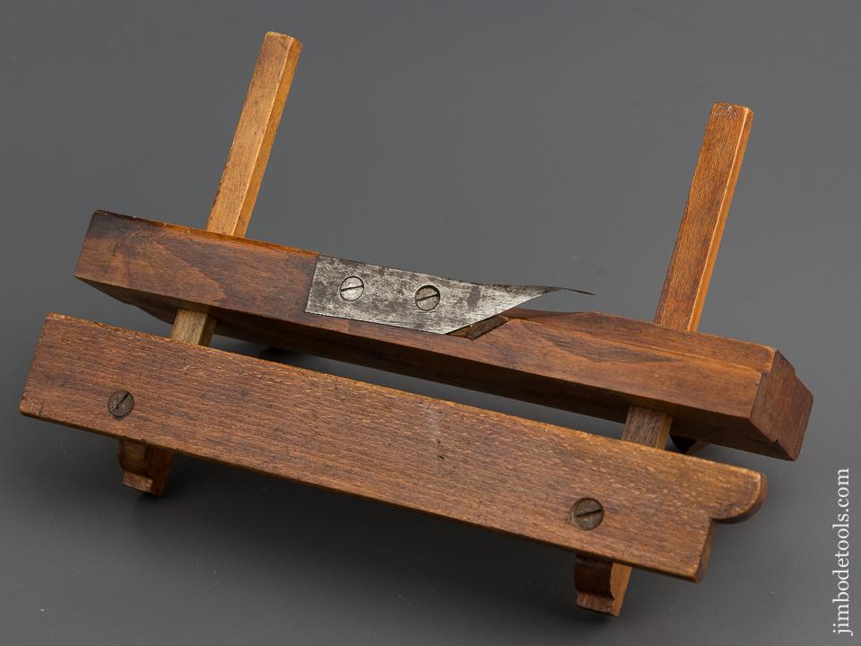 Unusual Light Duty Plow Plane by A. FISH LOWELL Possibly Fillet Cutter - 79149U