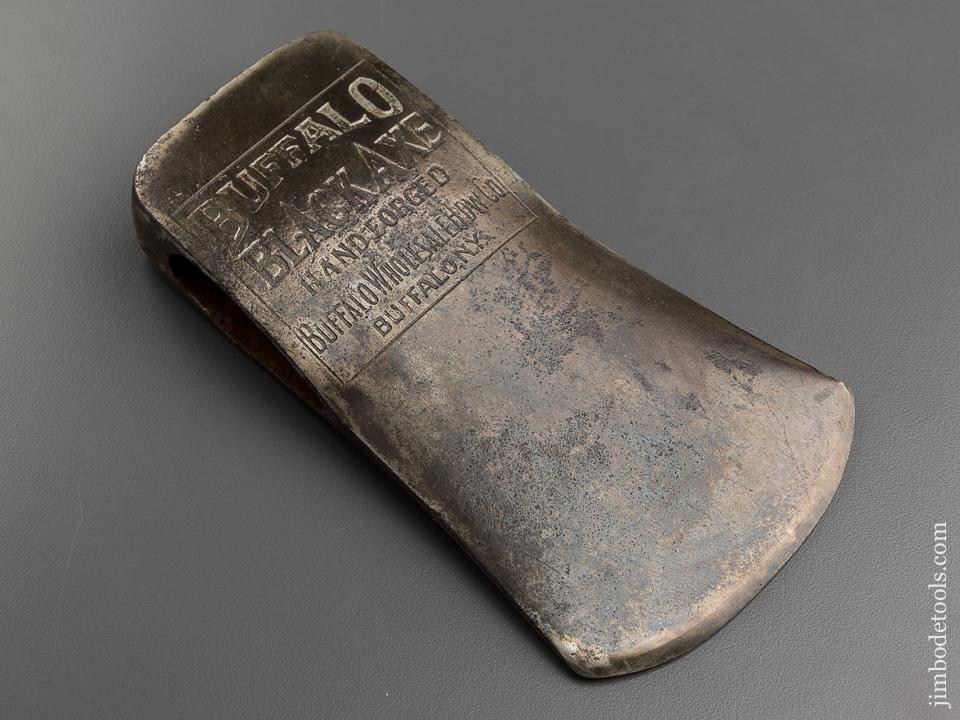 Rare & Fine! Embossed BUFFALO BLACK Axe - 79151