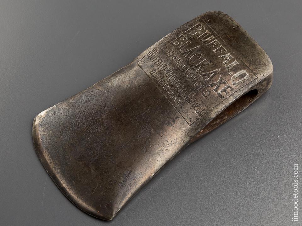 Rare & Fine! Embossed BUFFALO BLACK Axe - 79151