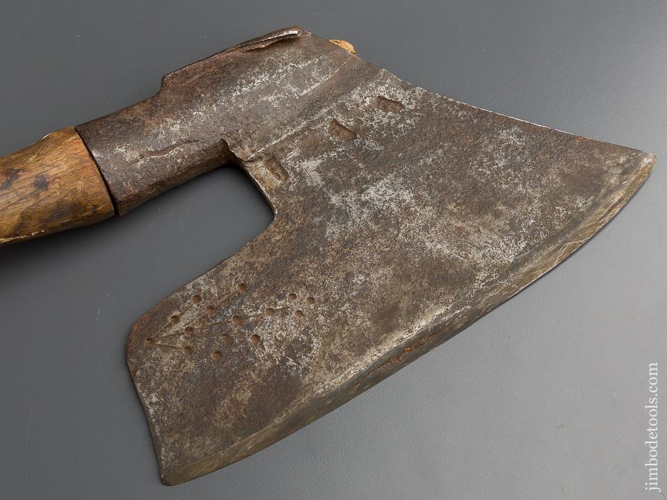Stunning Decorated Offset Goosewing Axe - 79191R