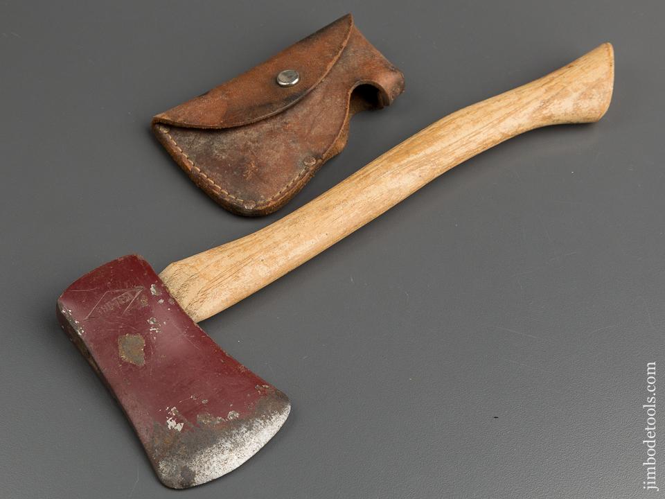 Extra Fine TRU-TEST Miniature Hatchet with Leather Sheath - 79206R