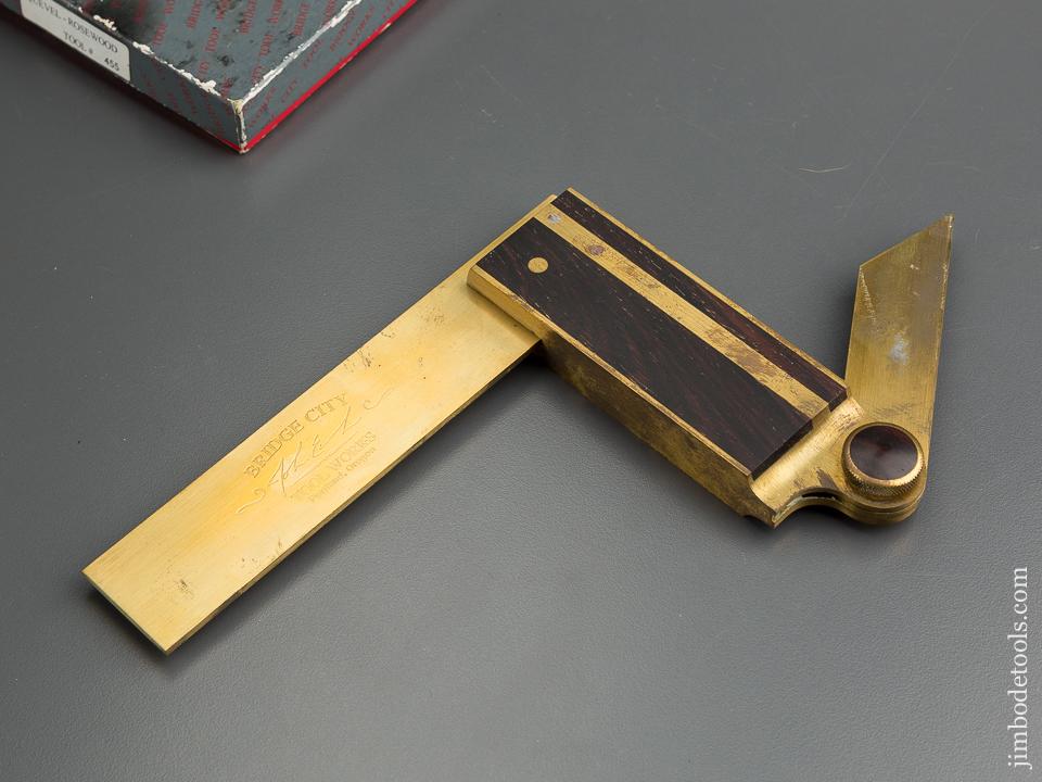 1993 BRIDGE CITY TOOL WORKS Rosewood Squevel in Original Box - 79218R