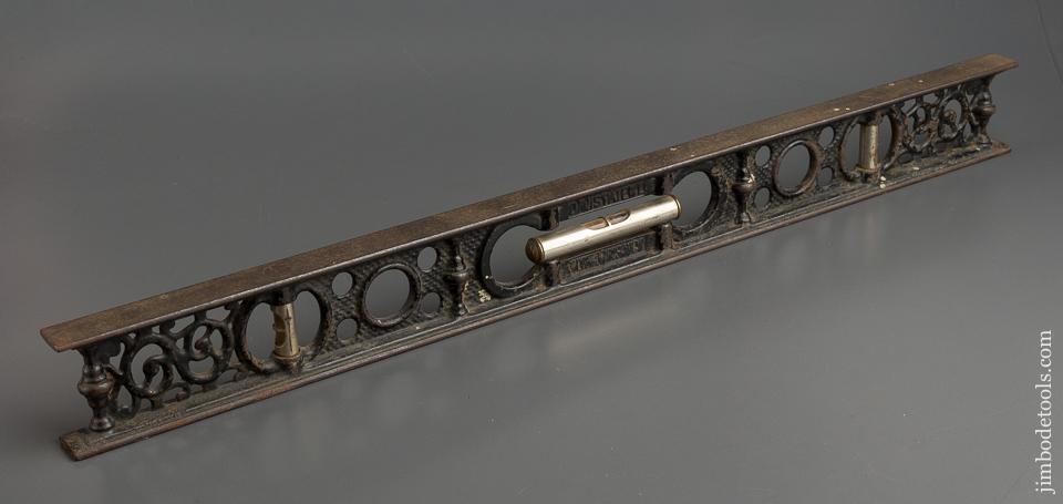 Fantastic! 24 inch DAVIS Patent ROBINSON No. 9 Iron Level - 79224R