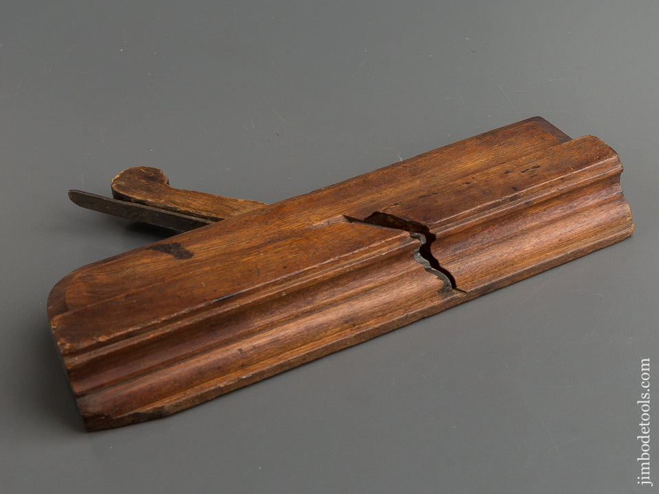 F. NICHOLSON LIVING IN WRENTHAM 9 3/4 inch Yellow Birch Molding Plane - 79228R