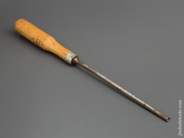 1/4 x 13 inch in Cannel Paring Gouge Marked SWEDEN - 79265