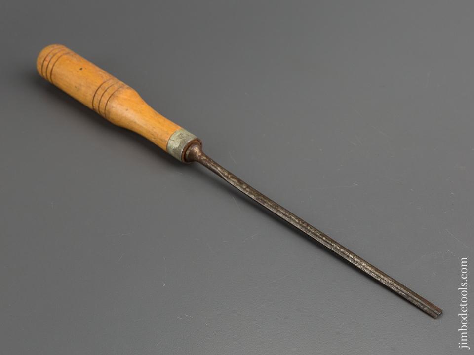 1/4 x 13 inch in Cannel Paring Gouge Marked SWEDEN - 79265