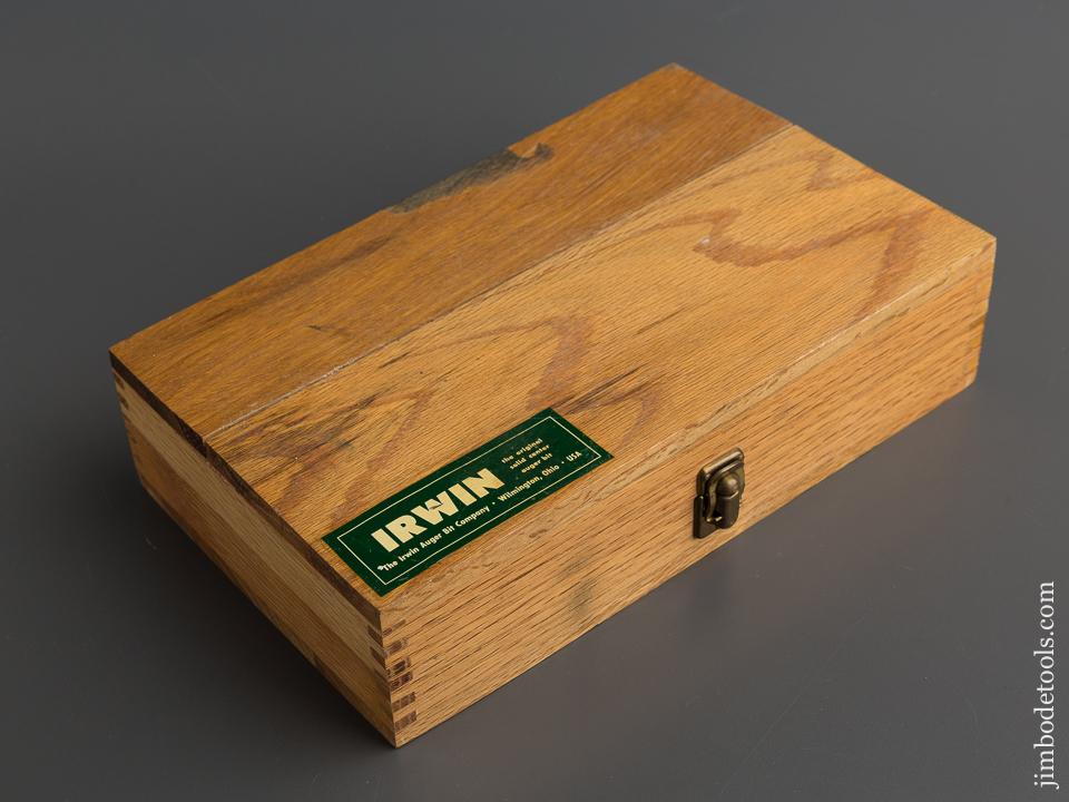 Complete Set of IRWIN Auger Bits DEAD MINT in Original Box - 79271