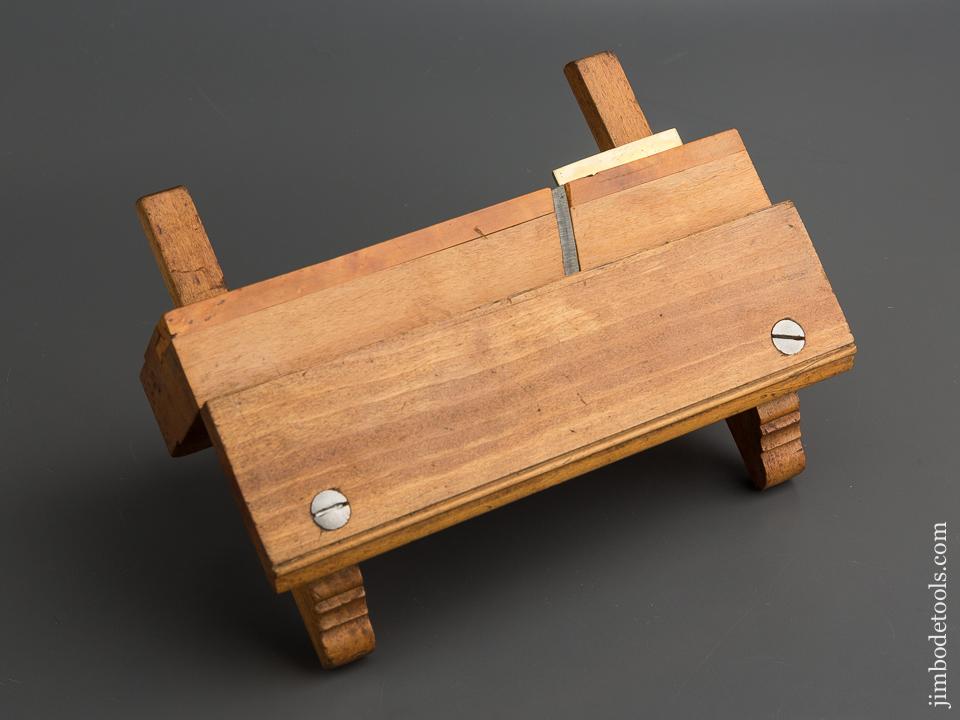 HILLS & WINSHIP SPRINGFIELD MS Screw Lock Arm Moving Filletster Plane circa 1832 FINE - 79303