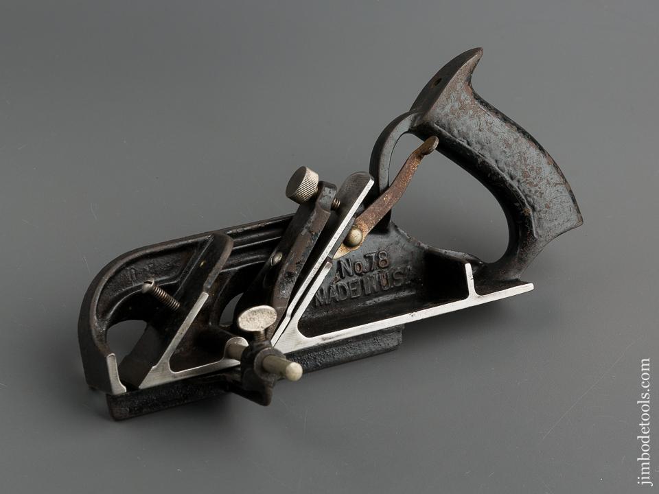 STANLEY No. 78 Duplex, Rabbet, and Filletster Plane - 79307