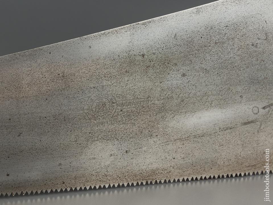 8 point 26 inch Crosscut ATKINS No. 52 Hand Saw - 79321