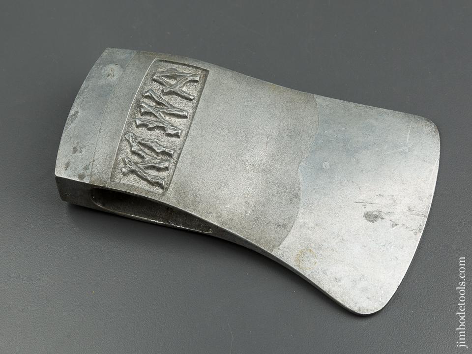 4 x 6 1/2 inch MODERN WOODMEN OF AMERICA Aluminum Parade Axe - 79323