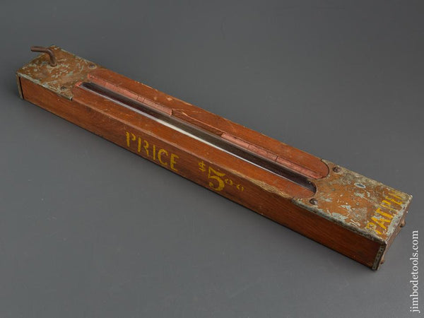 Rare & Fantastic! MASON Contour Level with Mercury Vial and Elevation Adjustment - 79339U