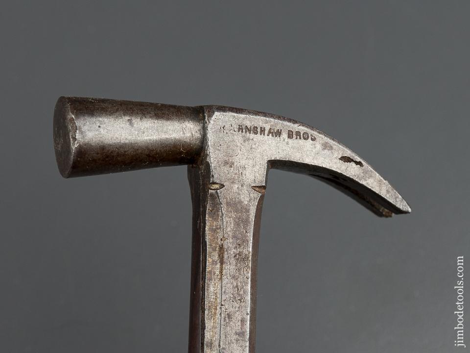 Miniature 6 3/4 inch HEARNSHAW BROS Gentleman's Rosewood Strapped Hammer - 79341U