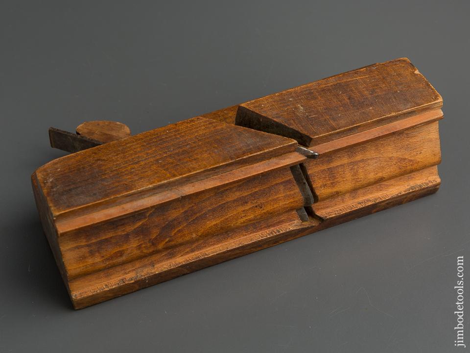 3 inch Wide OHIO TOOL CO Complex Molding Plane circa 1851-1913 FINE - 79342